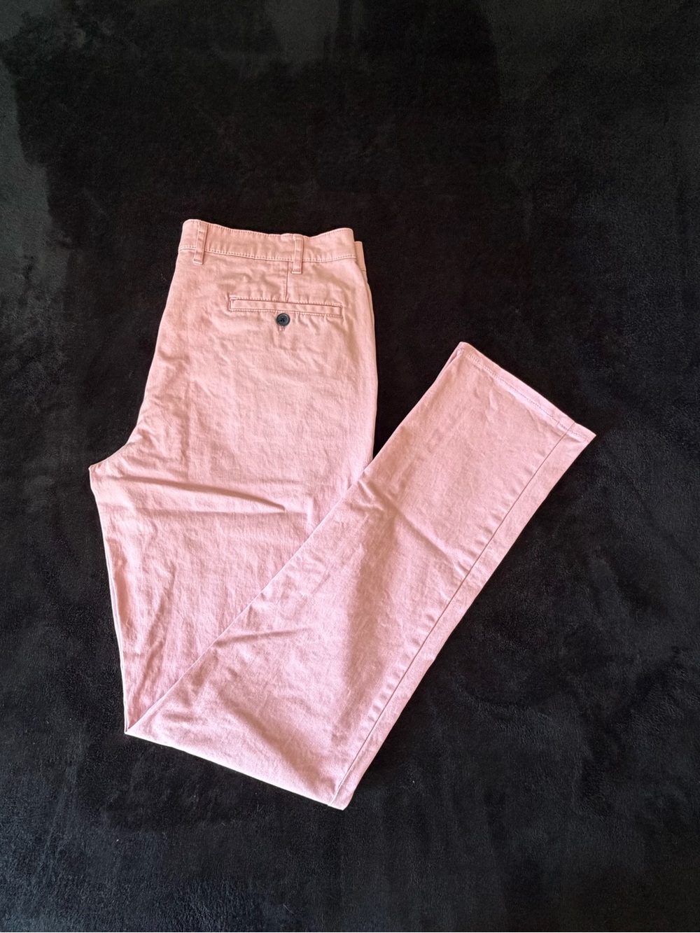 Light Pink Casual Chino Pants